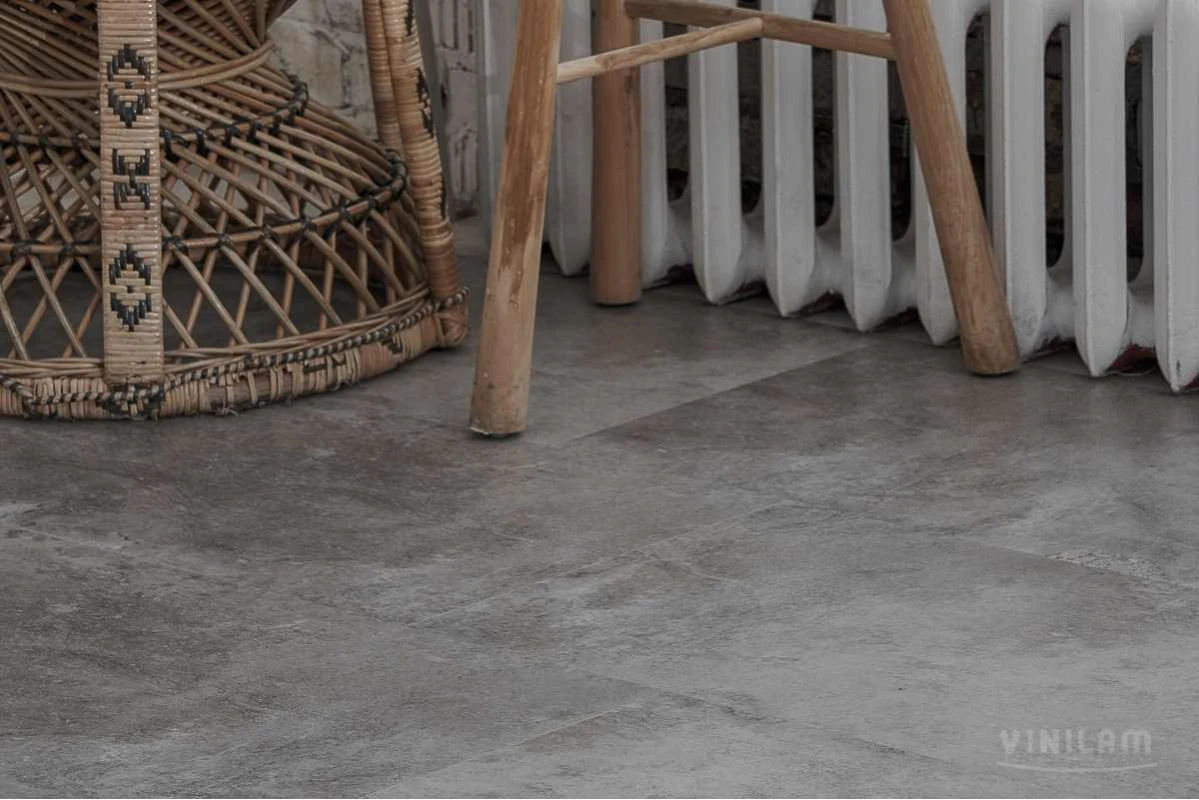 Ламинат SPC замковой VINILAM Сланцевый Камень Ceramo Stone 940х470х8 (2,65м2), с подложкой, 4V микро