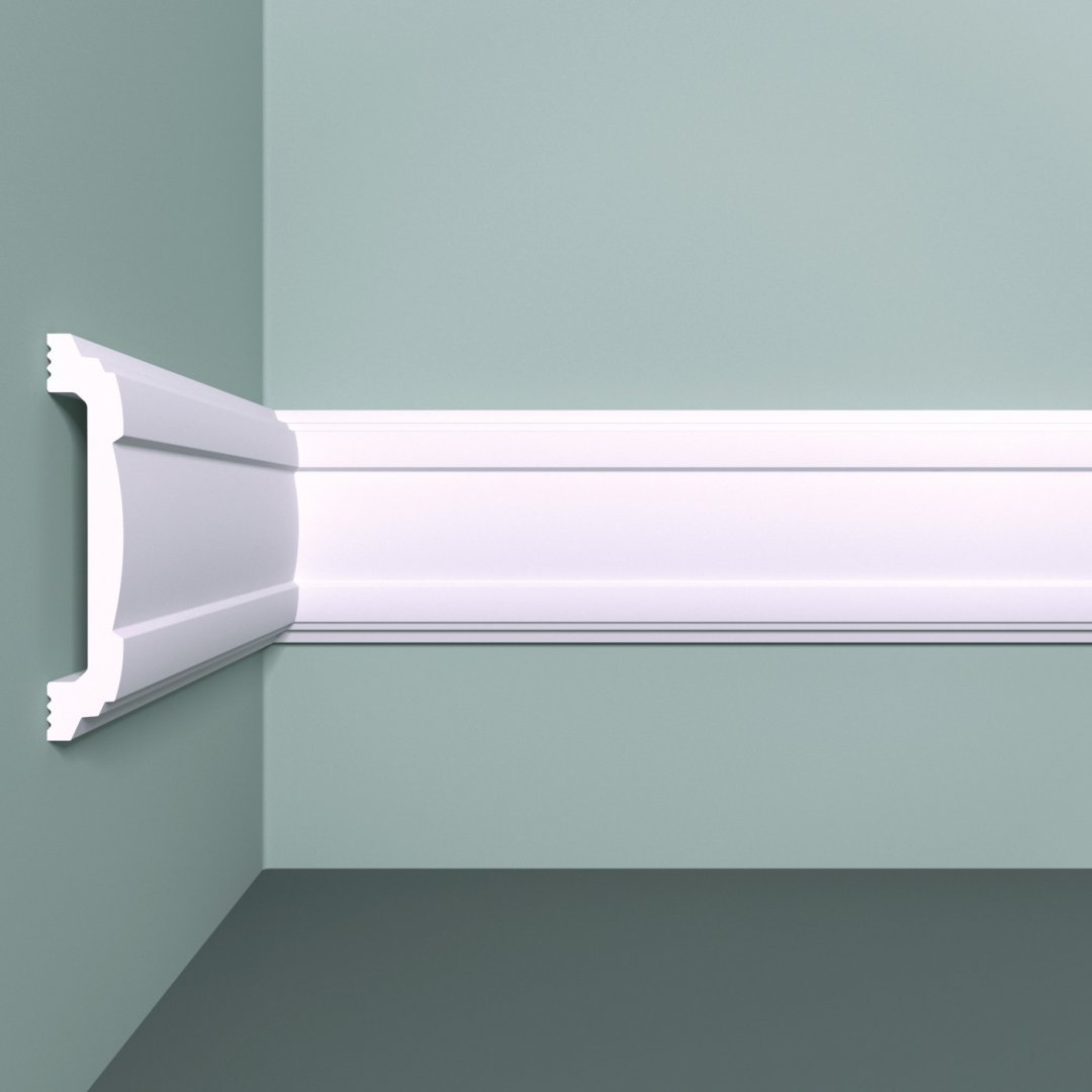 Молдинг Bello Deco М8 80-15 фигурный 2000х15х80, п/окрас