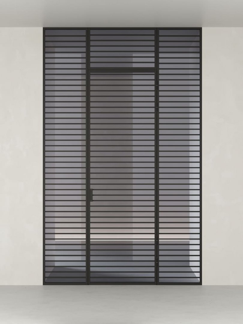 Распашная алюминиевая перегородка HOLZDOORS Minoli MNL12