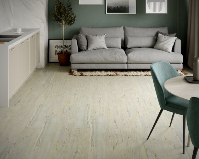 Плитка ПВХ-кварцвинил ART East Акация Лазурная Stone Optima 914х152х4 (2,083м2)