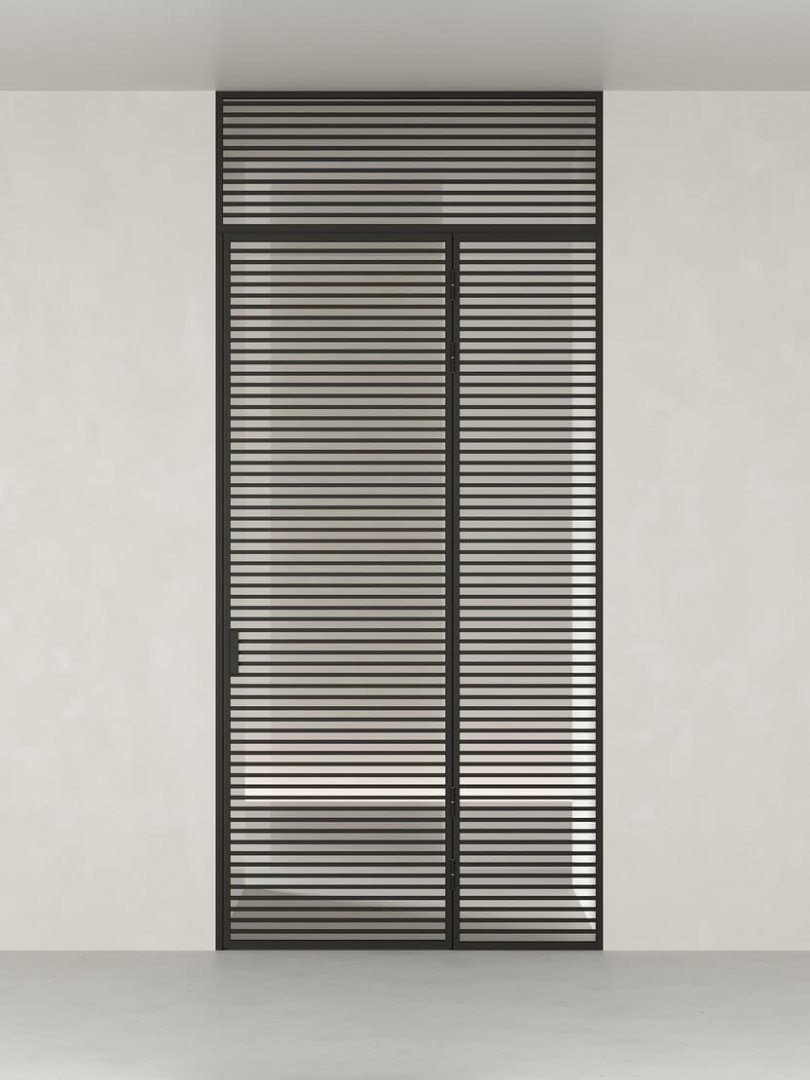 Распашная алюминиевая перегородка HOLZDOORS Minoli MNL15