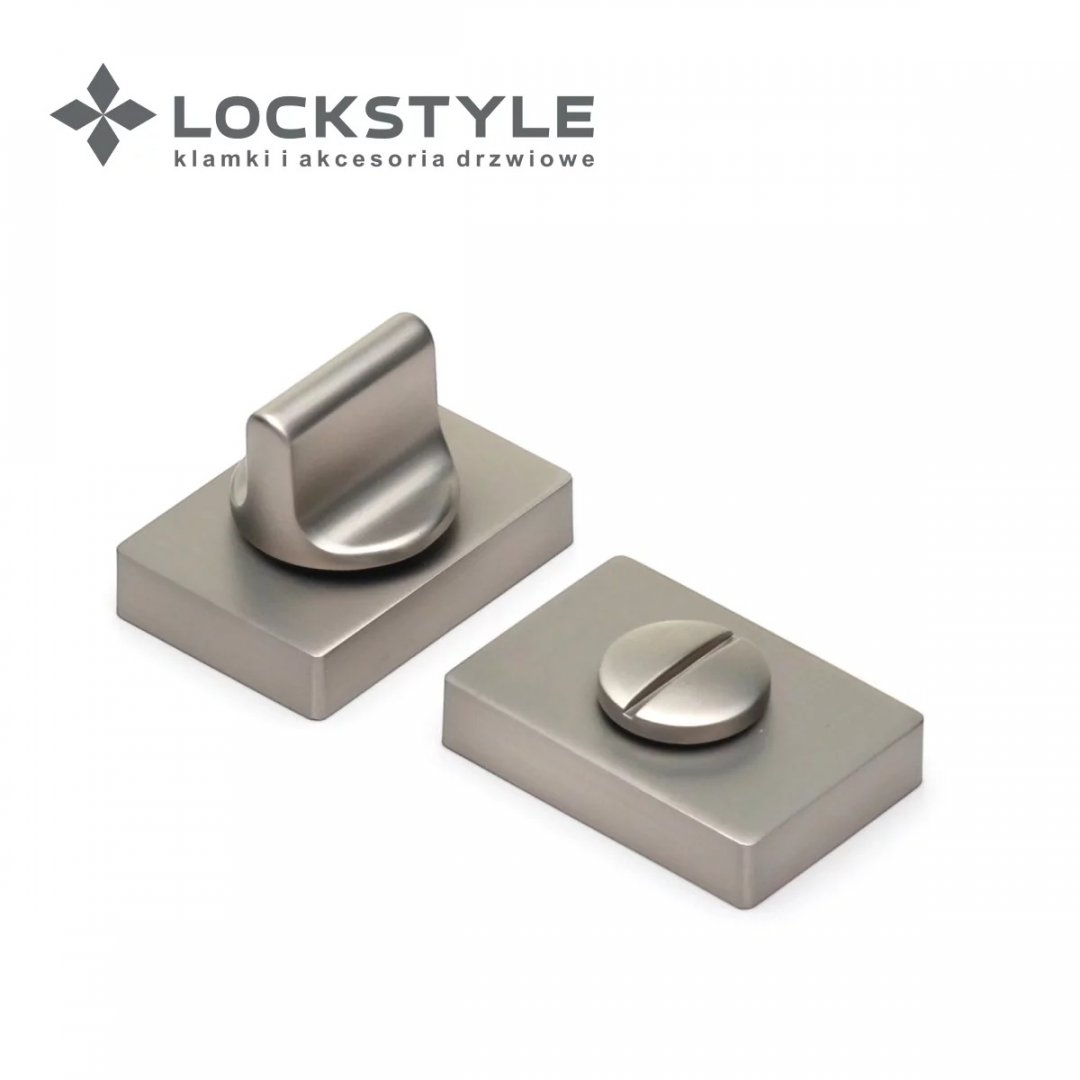 Завертка замка LOCKSTYLE WC MPR на прямоугольной розетке