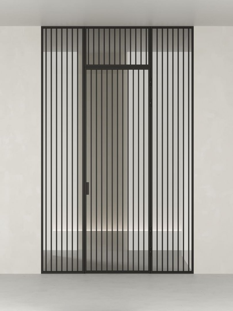 Распашная алюминиевая перегородка HOLZDOORS Minoli MNL13