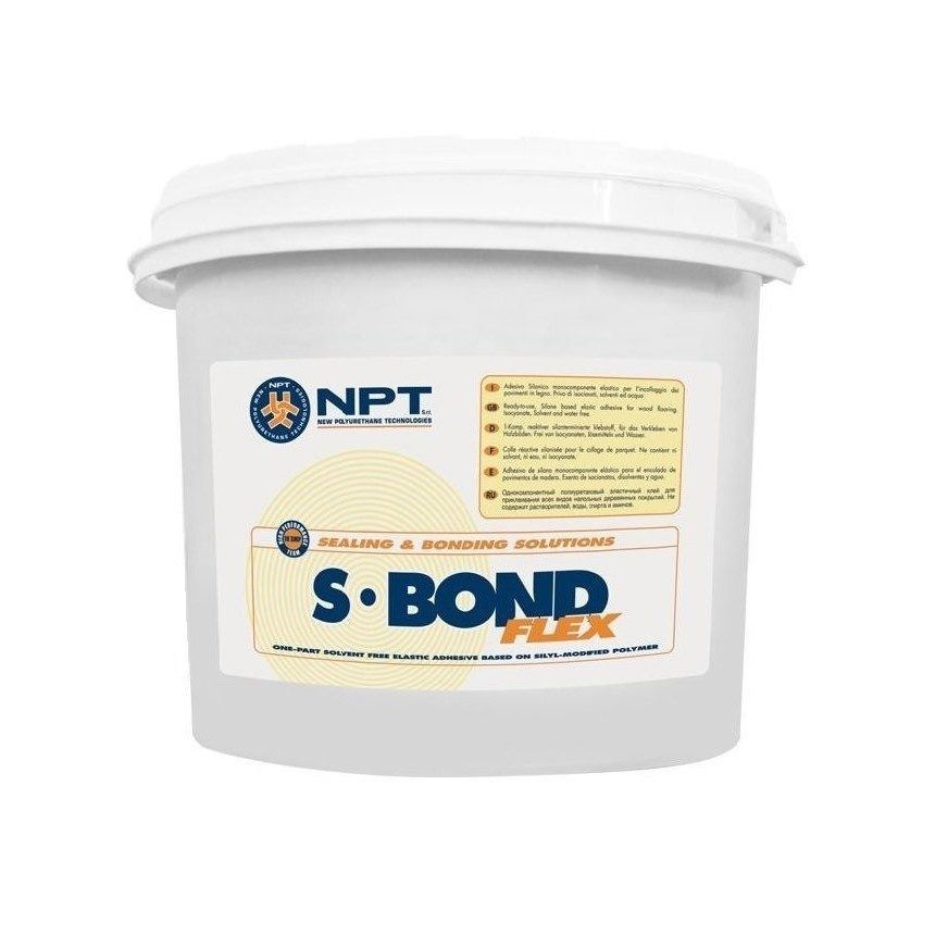 Клей NPT S-Bond Flex (1К, 7кг) мс-полимер силановый