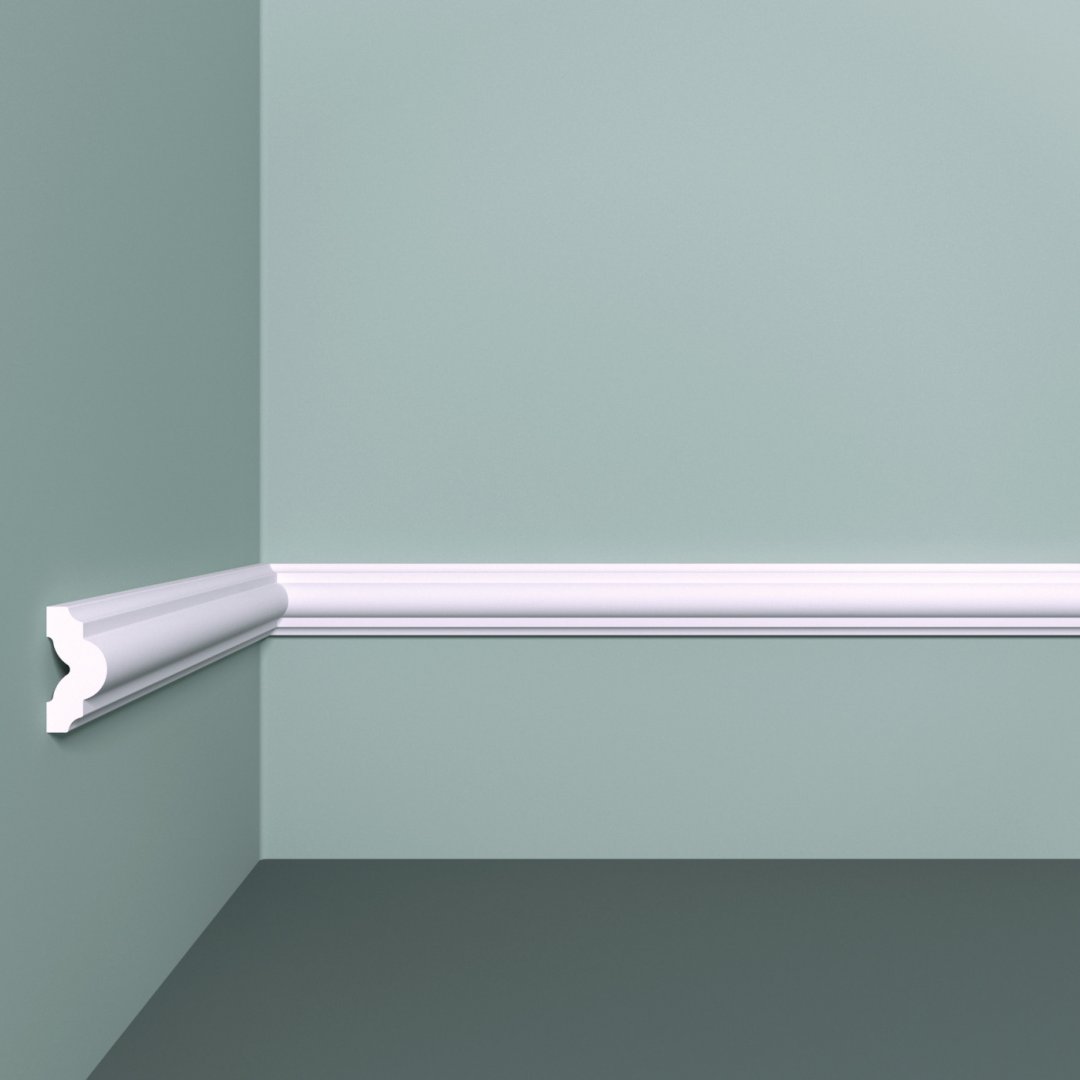 Молдинг Bello Deco М14 25-12 фигурный 2000х12х25, п/окрас