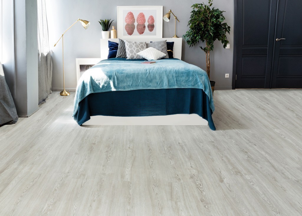Ламинат SPC замковой Alpine Floor Дуб Арктик Classic 1220х183х4 (2,23м2), 4V фаска