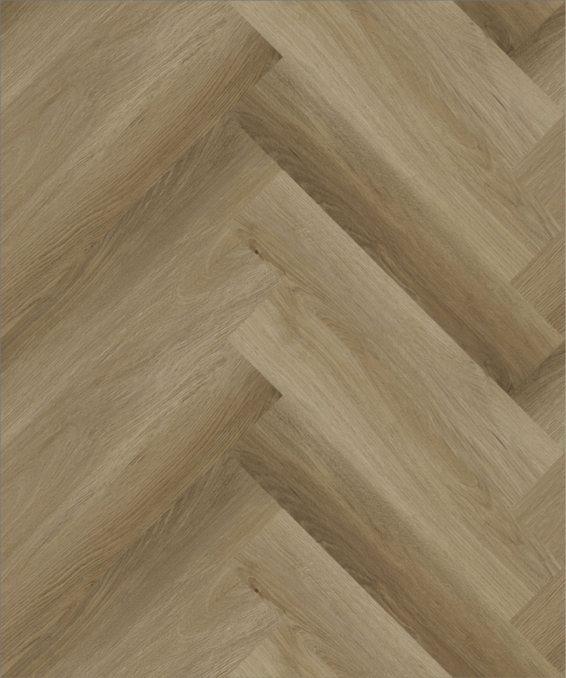 Плитка ПВХ-кварцвинил STRONG STEP Сиена IDEAL Анг. елочка 630х126х5 (1,588м2), 4V фаска