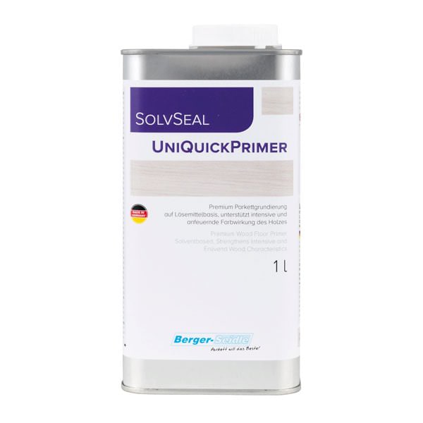 Лак грунтовочный Berger SolvSeal UniQuickPrimer (1К, 1л) спиртовая