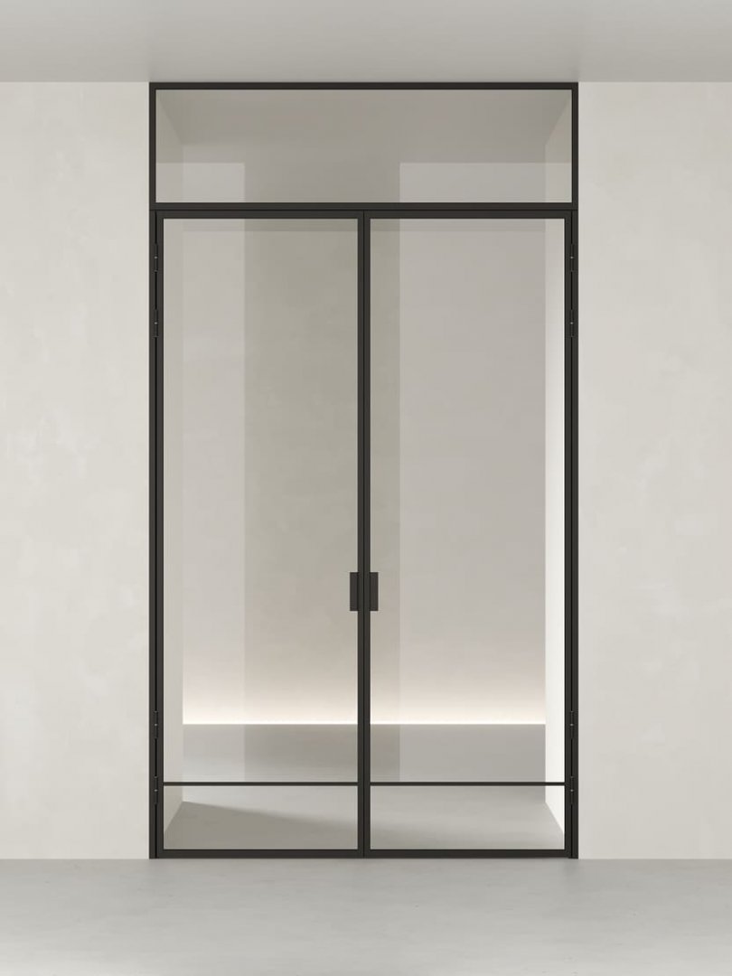 Распашная алюминиевая перегородка HOLZDOORS Minoli MNL8