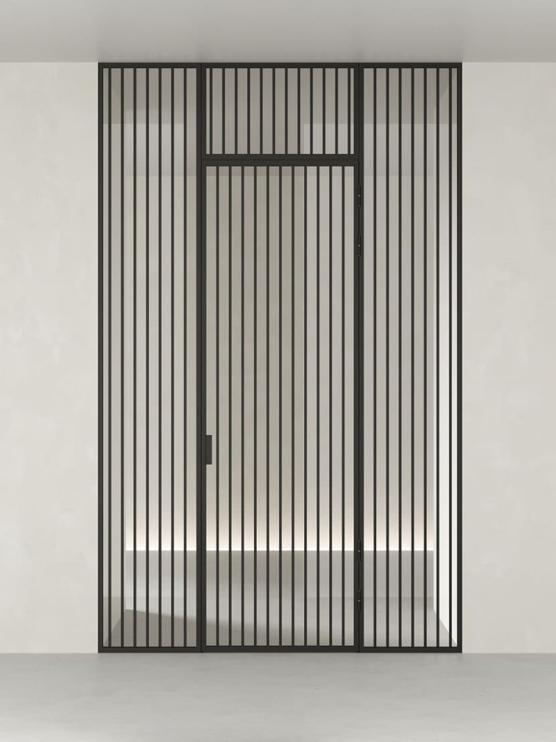 Распашная алюминиевая перегородка HOLZDOORS Minoli MNL13