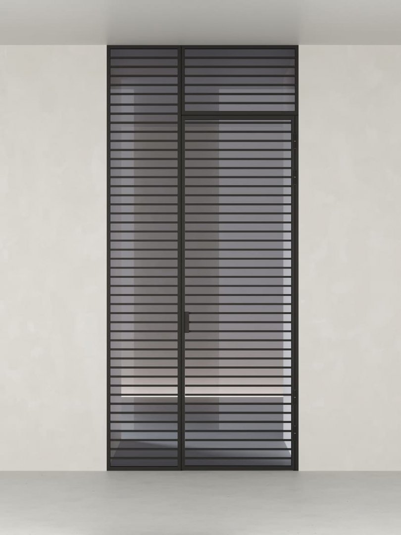 Распашная алюминиевая перегородка HOLZDOORS Minoli MNL12