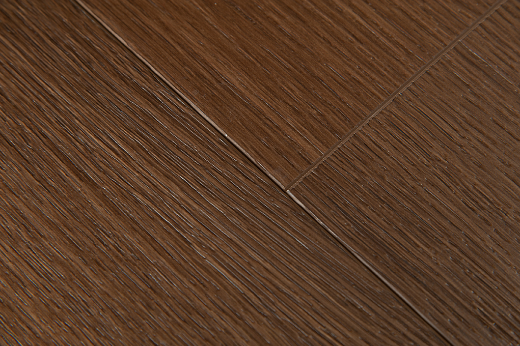 Плитка ПВХ-кварцвинил STRONG STEP Каштан Expert+ 1500х181х5 (2,172м2), 4V фаска
