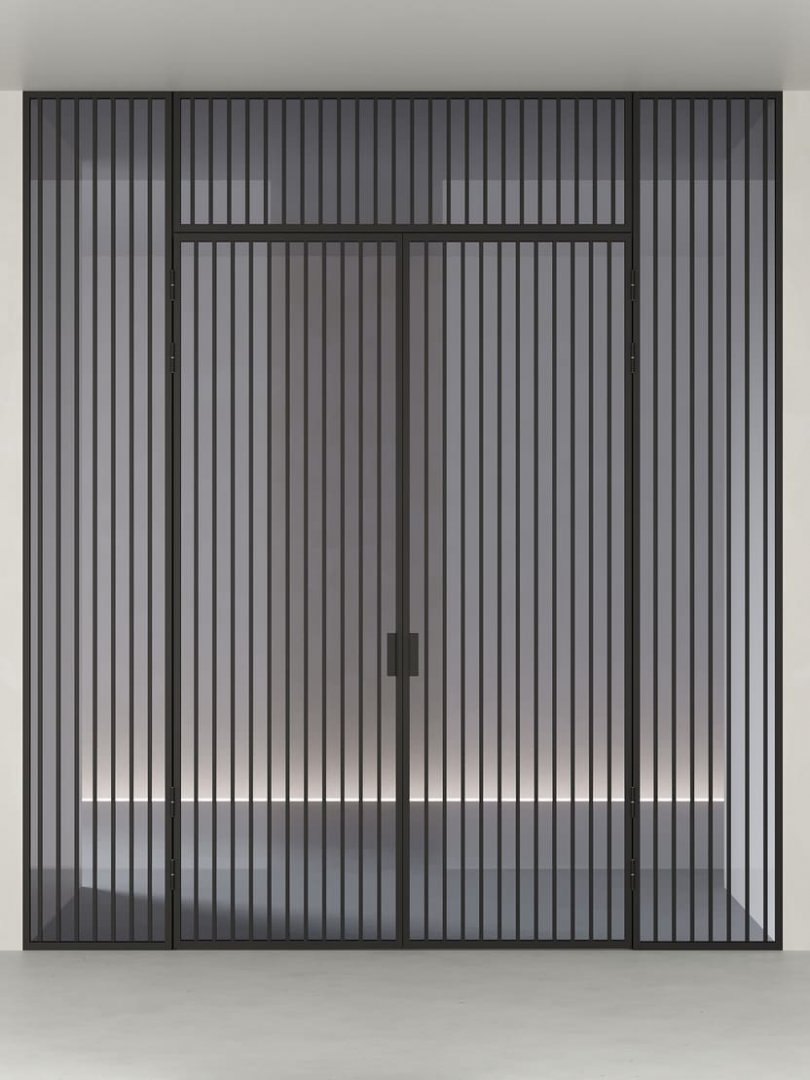 Распашная алюминиевая перегородка HOLZDOORS Minoli MNL13