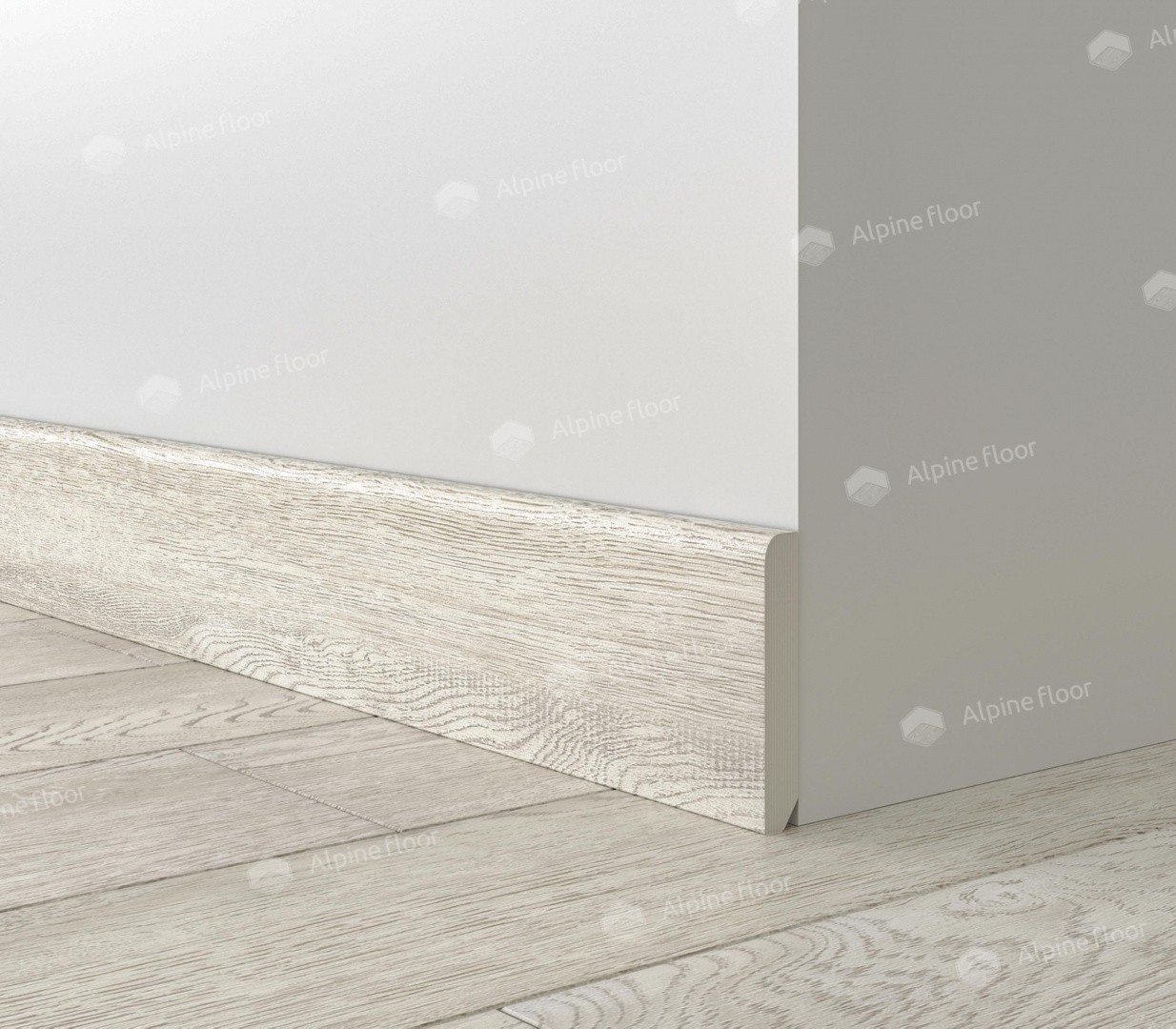 Плинтус ламинированный Alpine Floor SK 13-9 Голубой Лес Parquet Light прямой 2200х80х12,5