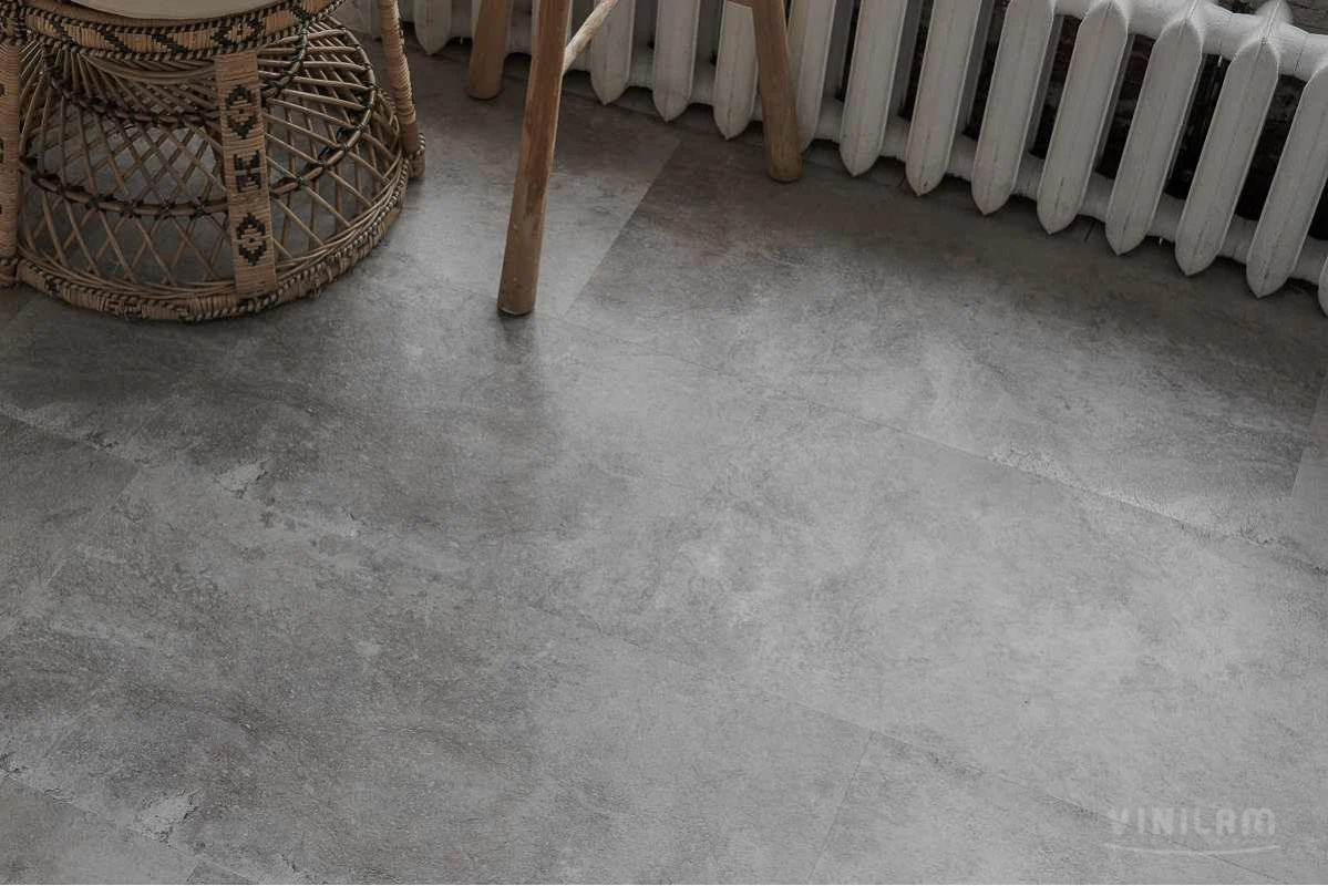 Ламинат SPC замковой VINILAM Сланцевый Камень Ceramo Stone 940х470х8 (2,65м2), с подложкой, 4V микро