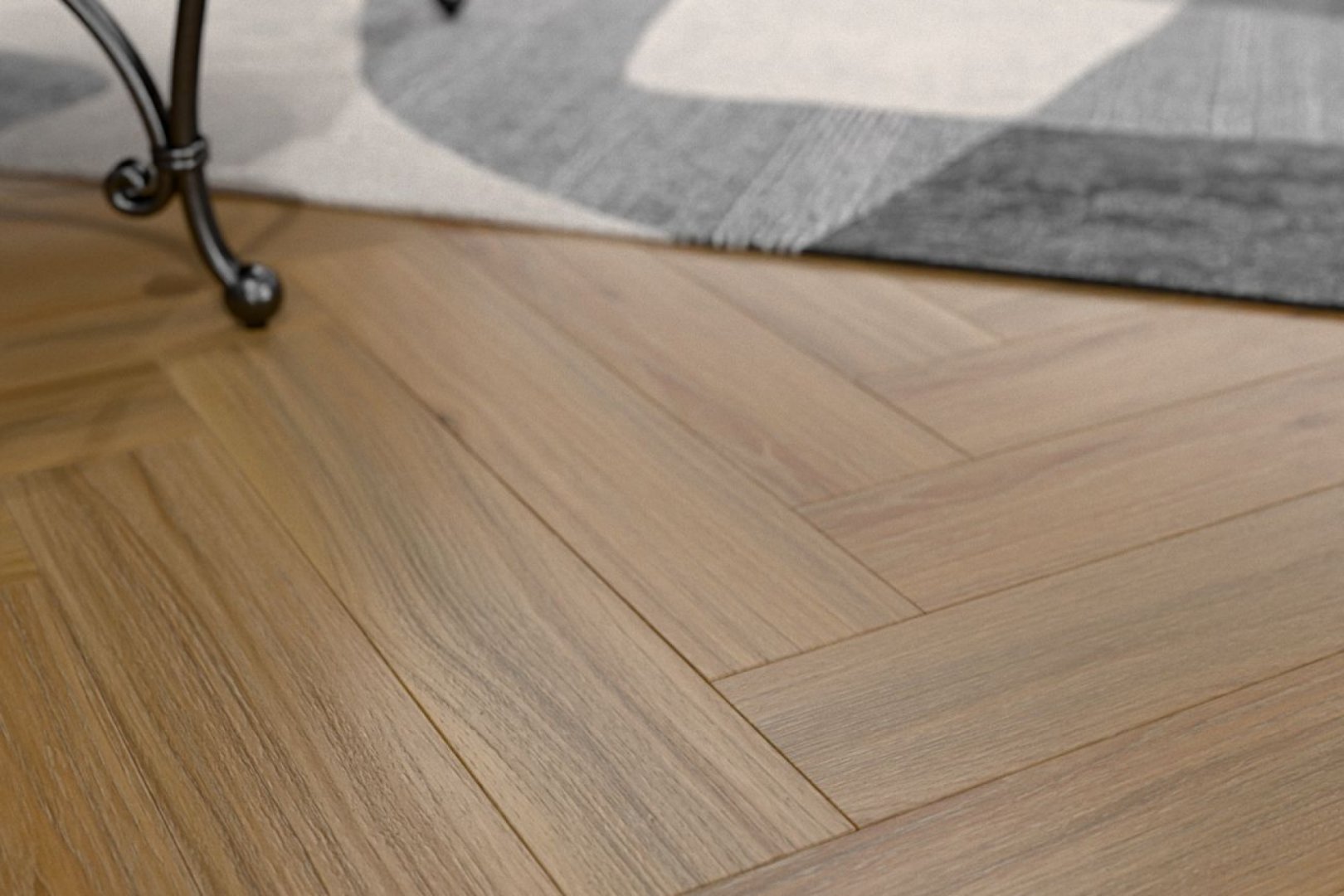 Ламинат Damy Floor Дуб Иберийский Heritage Ёлка 606х101х8 (1,591м2), замок (Uniclic), 4V фаска