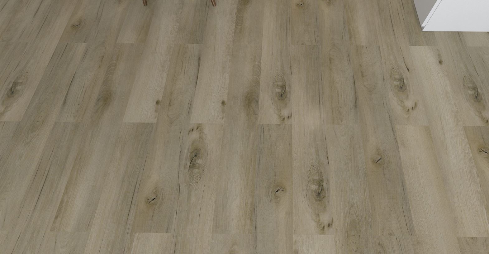 Плитка ПВХ-кварцвинил ONEFLOOR 2009-L LVT клеевая 914,4х152,4х2 (3,9м2), 4V микро-фаска
