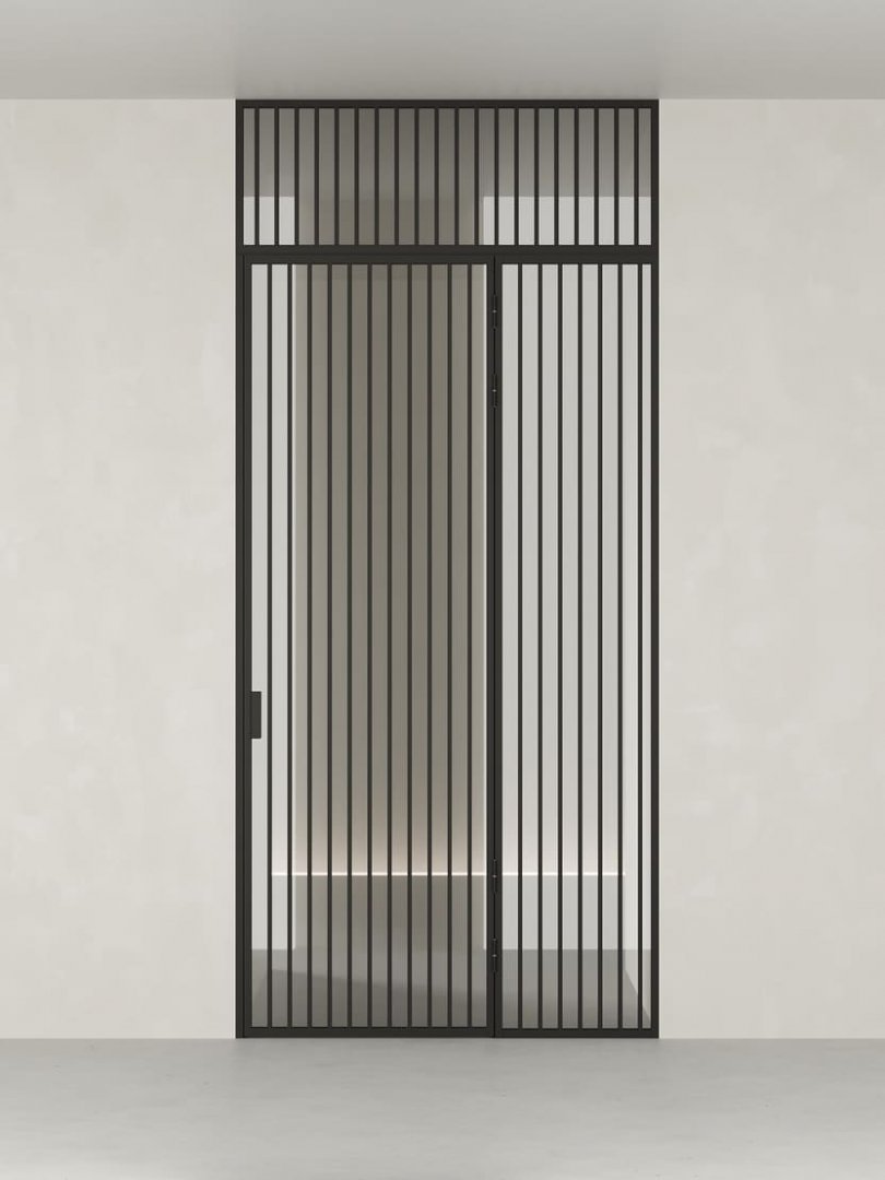 Распашная алюминиевая перегородка HOLZDOORS Minoli MNL13