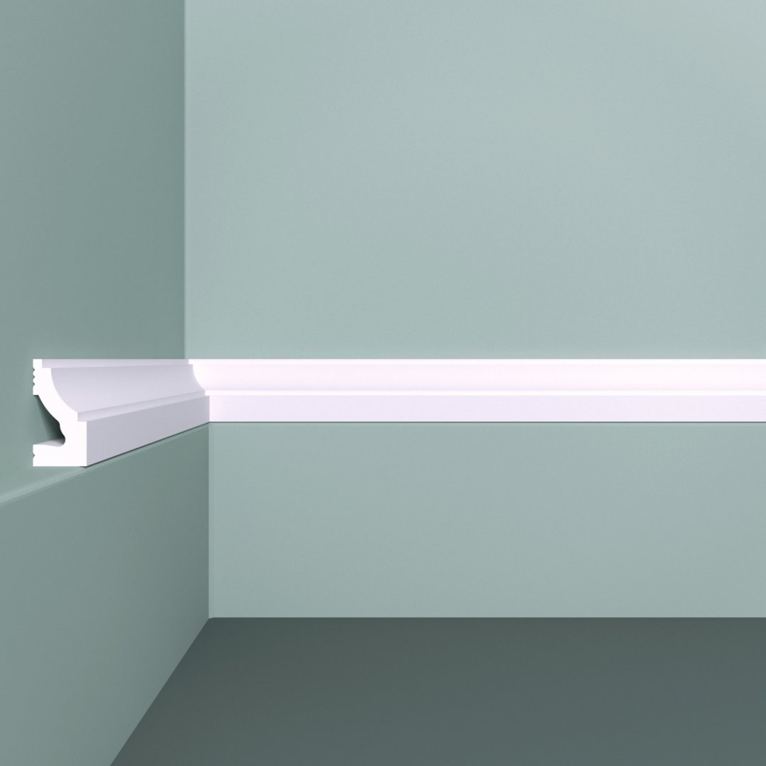 Молдинг Bello Deco М22 30-15 фигурный 2000х15х30, п/окрас