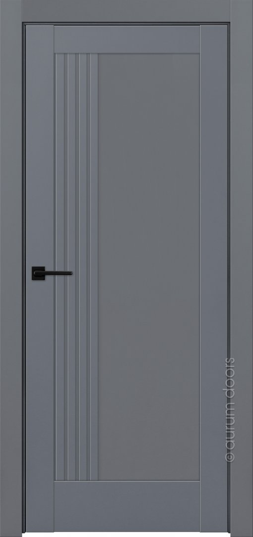 Дверь межкомнатная AURUMDOORS Nickel Ni10 (Антрацит [+])
