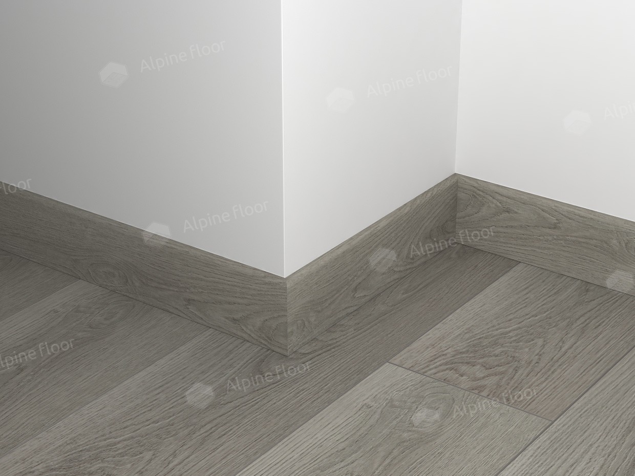 Плинтус ламинированный Alpine Floor 11-13 Квебек Grand Sequoia прямой 2200х80х11