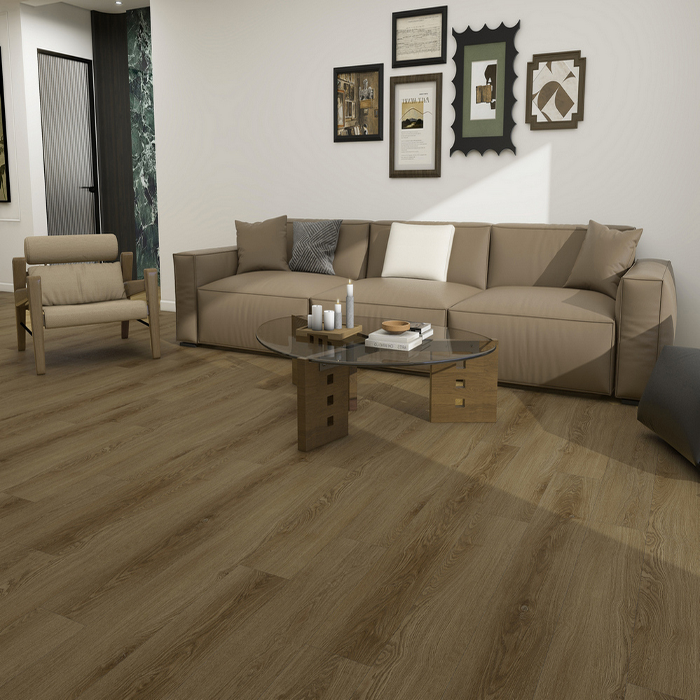Плитка ПВХ-кварцвинил STRONG STEP Шервуд Expert+ 1500х181х5 (2,172м2), 4V фаска