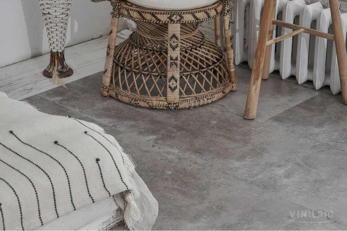 Ламинат SPC замковой VINILAM Сланцевый Камень Ceramo Stone 940х470х8 (2,65м2), с подложкой, 4V микро