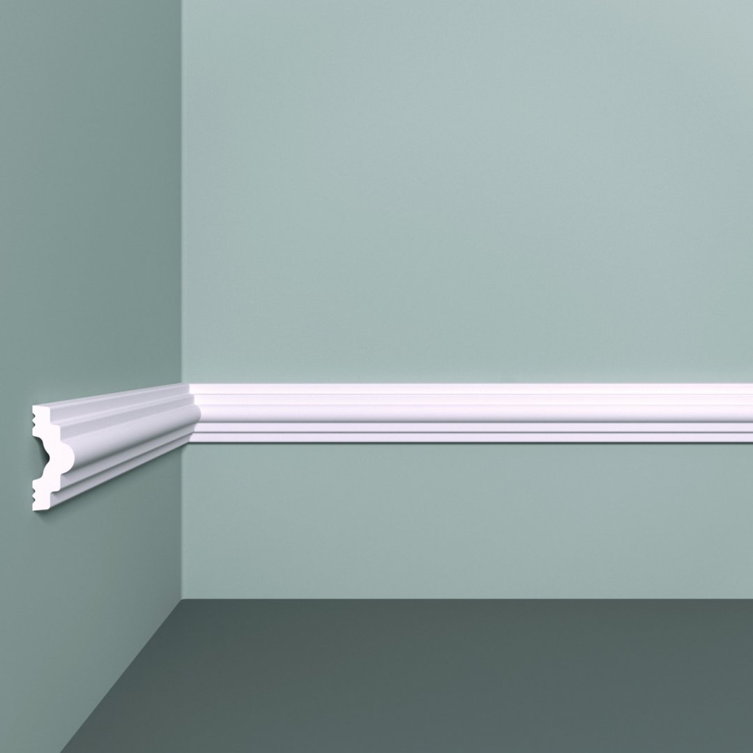 Молдинг Bello Deco М3 30-12 фигурный 2000х12х30, п/окрас