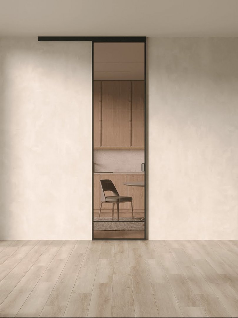 Раздвижная алюминиевая перегородка HOLZDOORS Minoli Split MNL8
