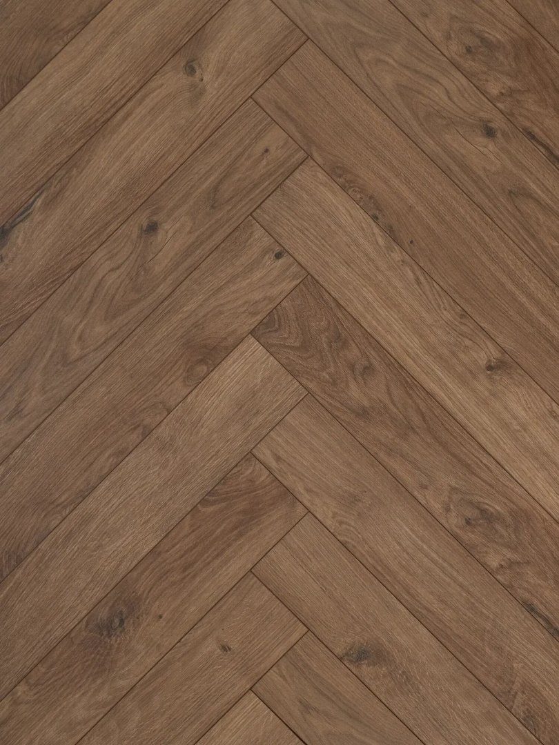 Ламинат My Step Loreto MS4412 Herringbone 694х132х12 (1,1м2), замок (Uniclic), 4V фаска