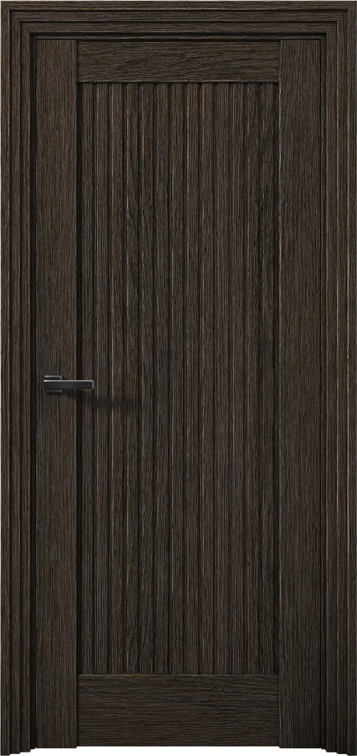 Дверь межкомнатная AURUMDOORS Nickel Ni1 (Дуб темный)
