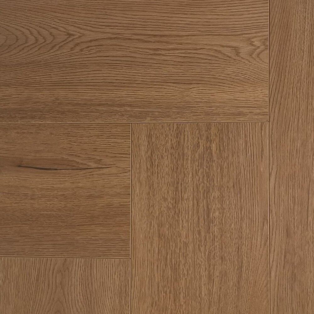 Ламинат Biela CBM Дуб Рудице Mosaik (AB) 600х100х10 (2,64м2), защелка (Click), 4V фаска