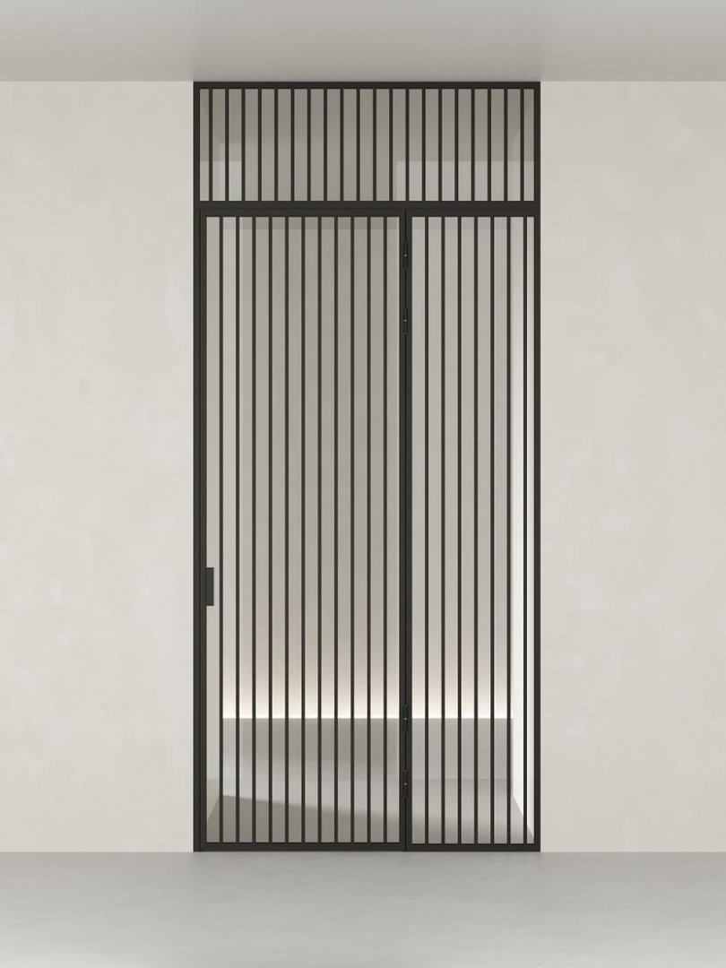 Распашная алюминиевая перегородка HOLZDOORS Minoli MNL13