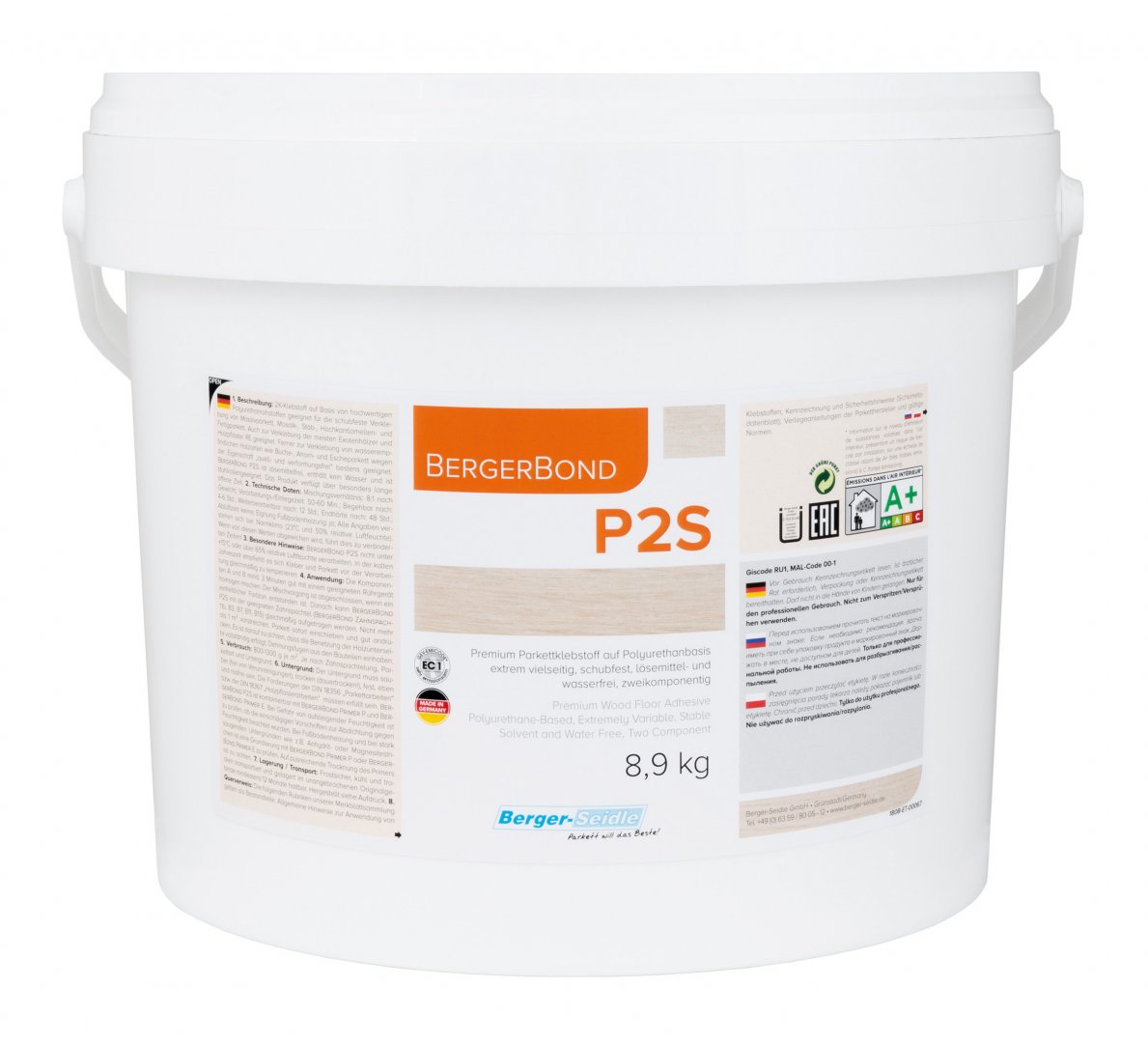 Клей Berger Bond P2S (2К, 10кг) полиуретан