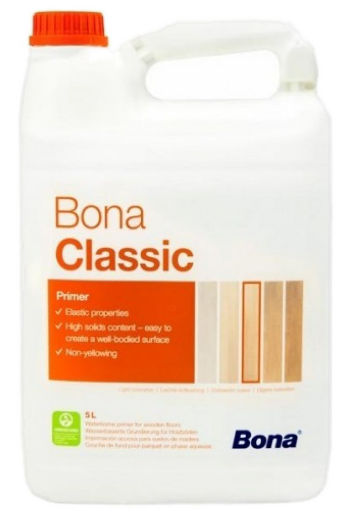 Лак грунтовочный Bona Classic (1К, 5л) водный полиуретан-акрил