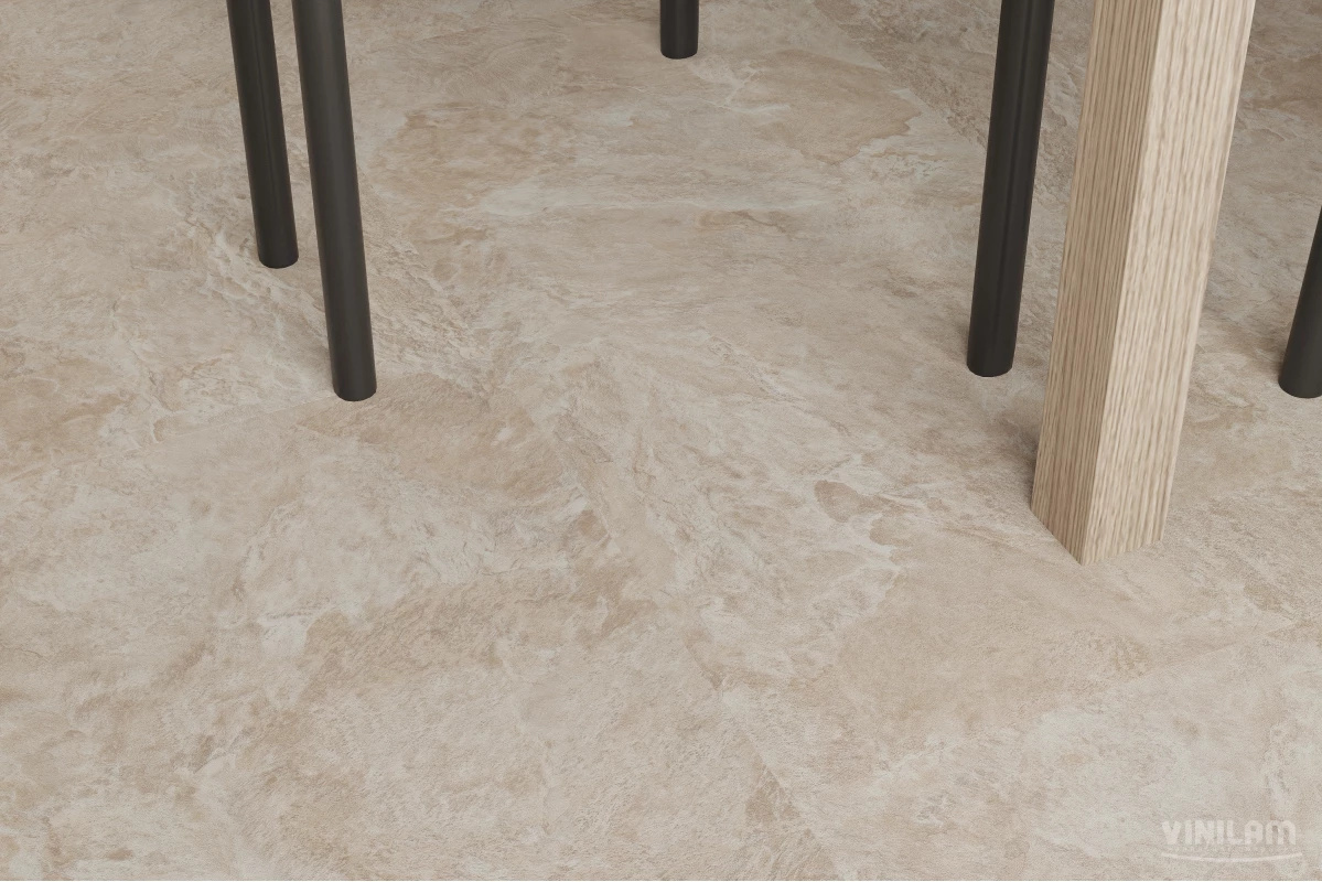 Плитка ПВХ клеевая VINILAM Аравийский Камень Ceramo Stone Glue 950х480х2,5 (4,56м2), 4V микро-фаска