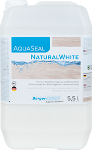 Лак паркетный Berger AquaSeal 2KPU Natural White (2К, 5,5л) водный полиуретан