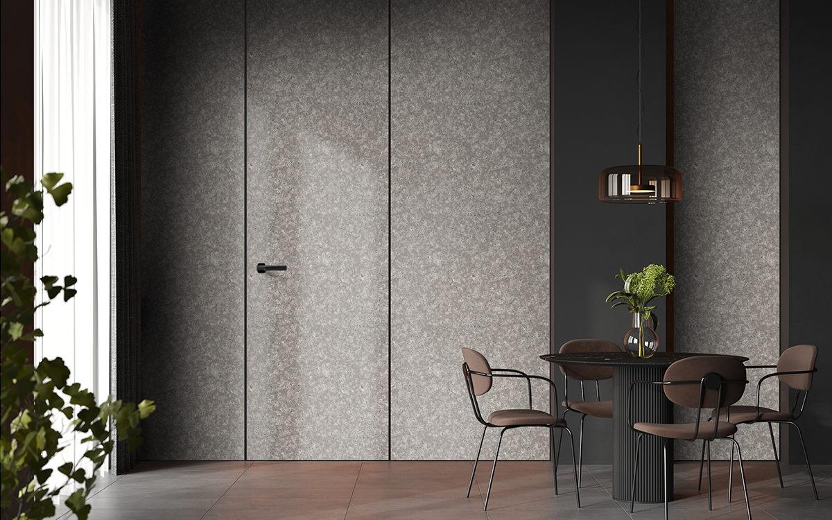 Дверь межкомнатная AURUMDOORS Aurum Au1 (зеркало с лицевой)