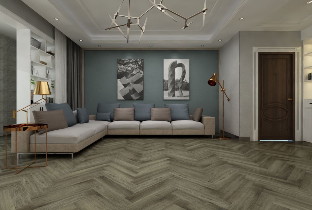 Плитка ПВХ клеевая Damy Floor Оксфорд London 590х118х2,5 (3,2м2), 4V фаска
