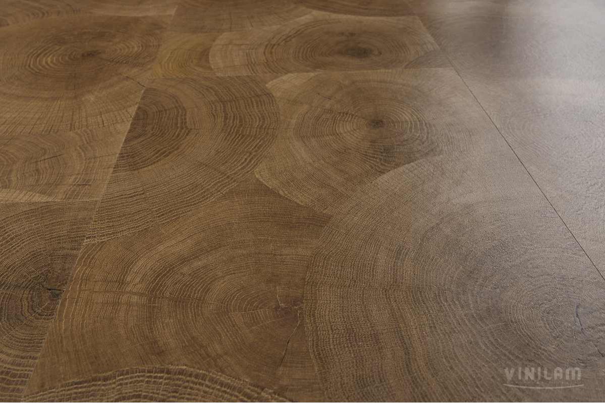 Плитка ПВХ клеевая VINILAM Дуб Натуральный Ceramo Stone Glue 950х480х2,5 (4,56м2), 4V микро-фаска