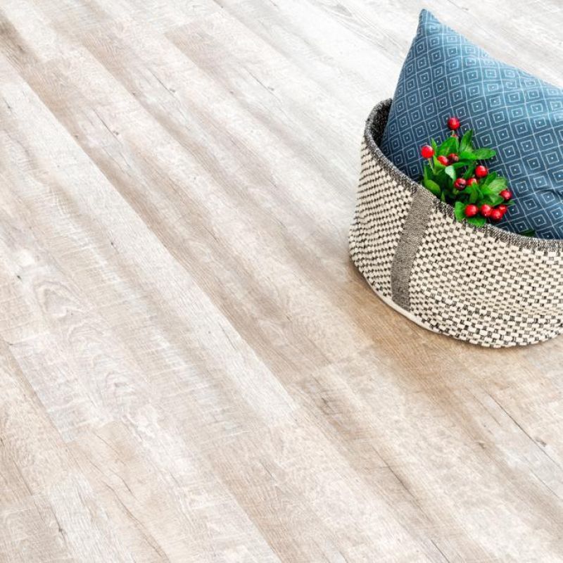 Ламинат SPC замковой Alpine Floor Дуб Carry Real Wood 1220х183х6 (2,23м2), с подложкой, 4V фаска