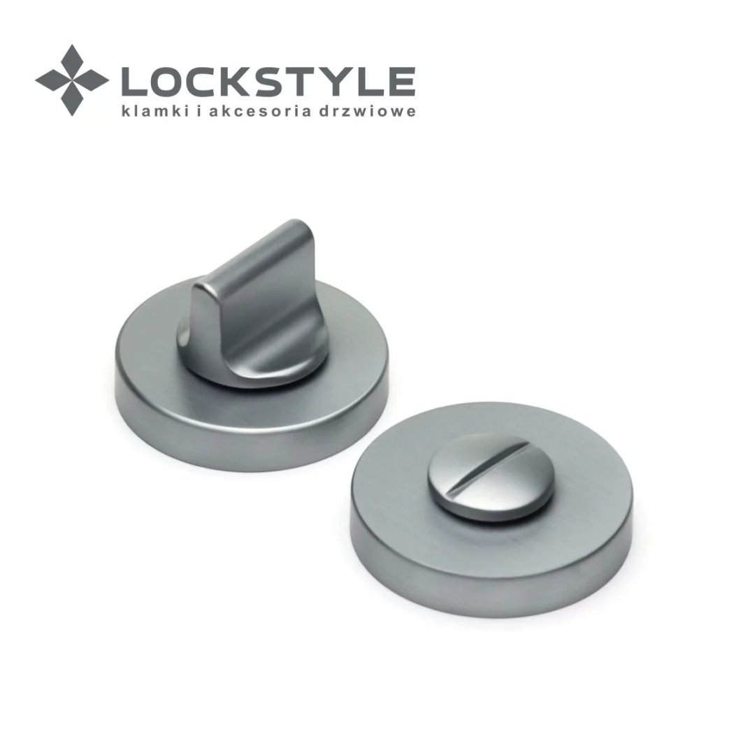 Завертка замка LOCKSTYLE WC ZR на круглой розетке