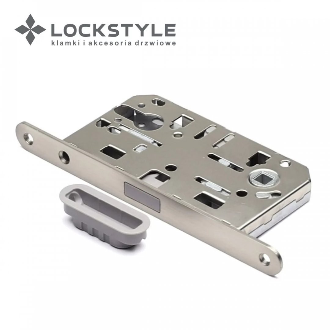Замок под ключевой цилиндр с магнит-язычком LOCKSTYLE М411C (тип AGB) (с ответной планкой)