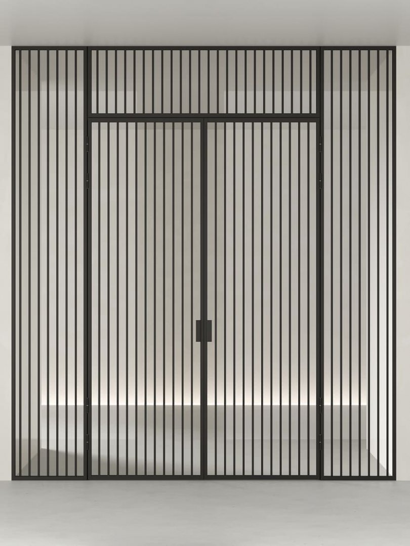 Распашная алюминиевая перегородка HOLZDOORS Minoli MNL13